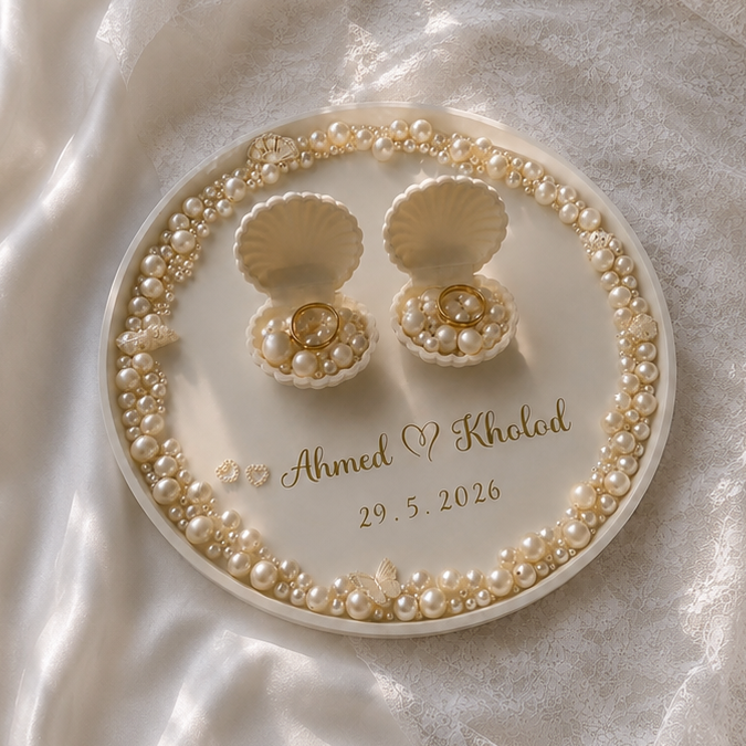 Personalized Ring Tray